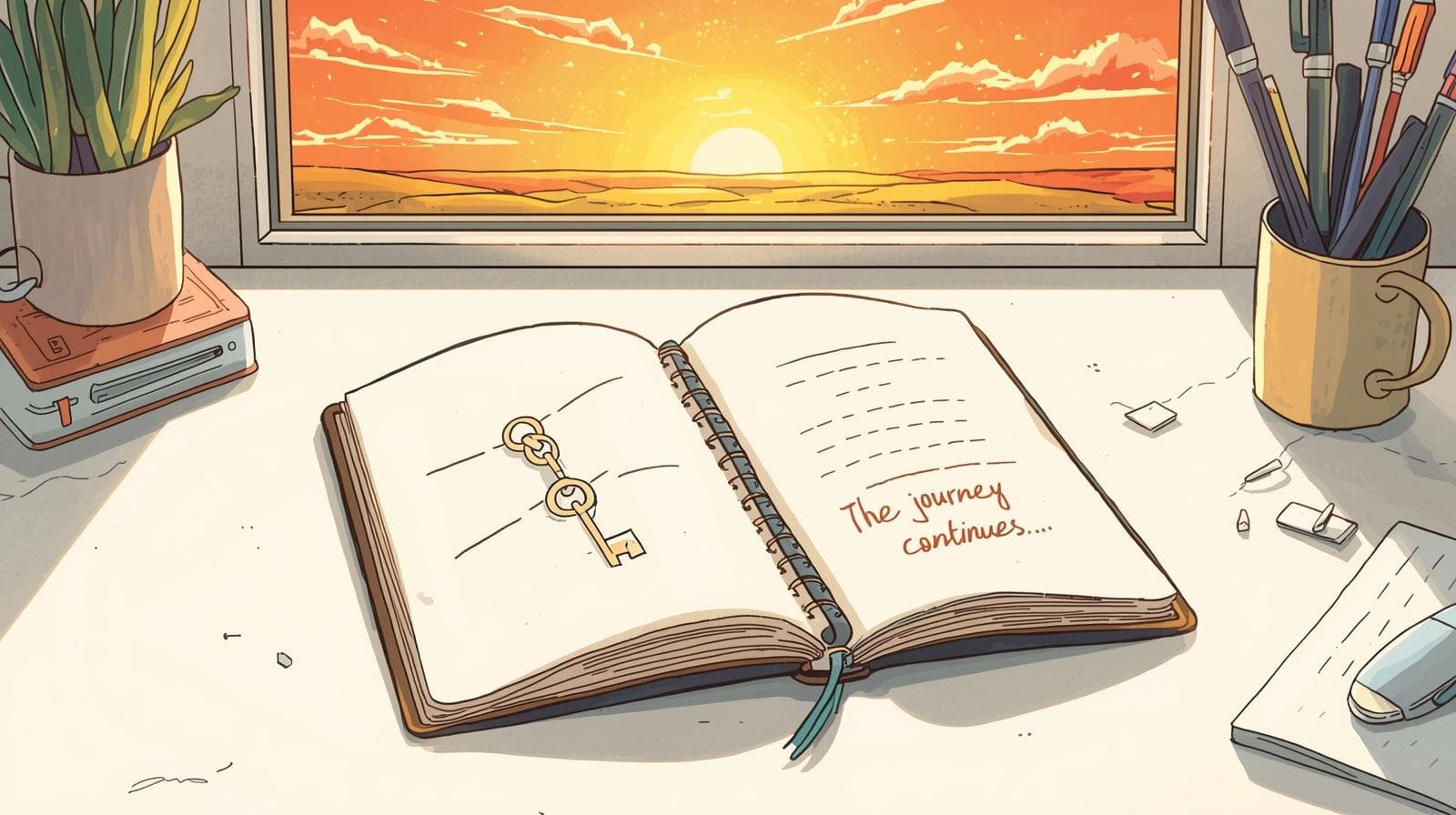 # 14 - Le journal de bord : mon fil conducteur